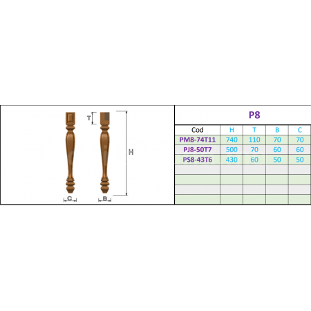 Деревянные декоративные элементы А-33